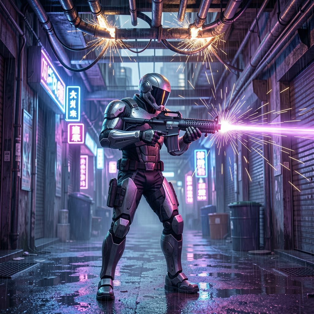 Skytespill på nett – illustrasjon